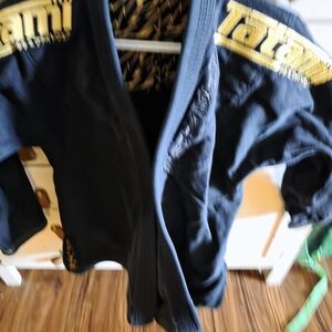 Tatami Black Martial Arts Gi with Gold Accents